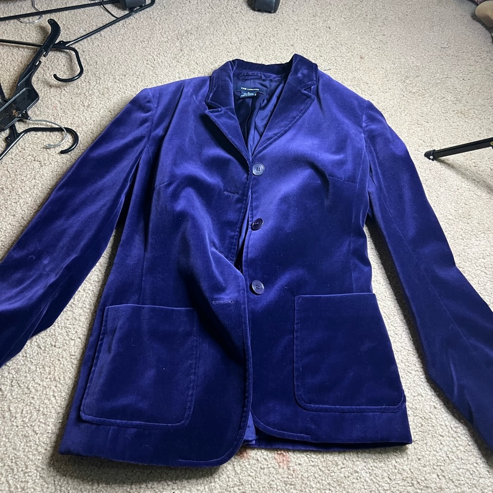 Velvet blazer